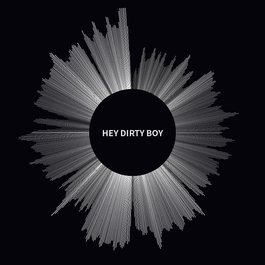 The shape of Hey Dirty Boy
