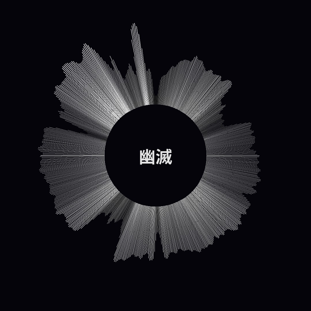 The shape of 幽滅